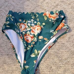 floral bikini bottom